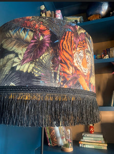 Bengal tiger lampshade
