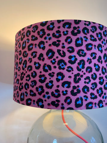 Leopard lampshade