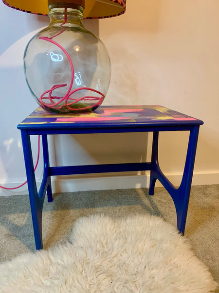 Abstract neon coffee table